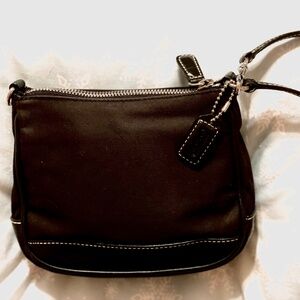 Little Black Coach Purse/Cluch